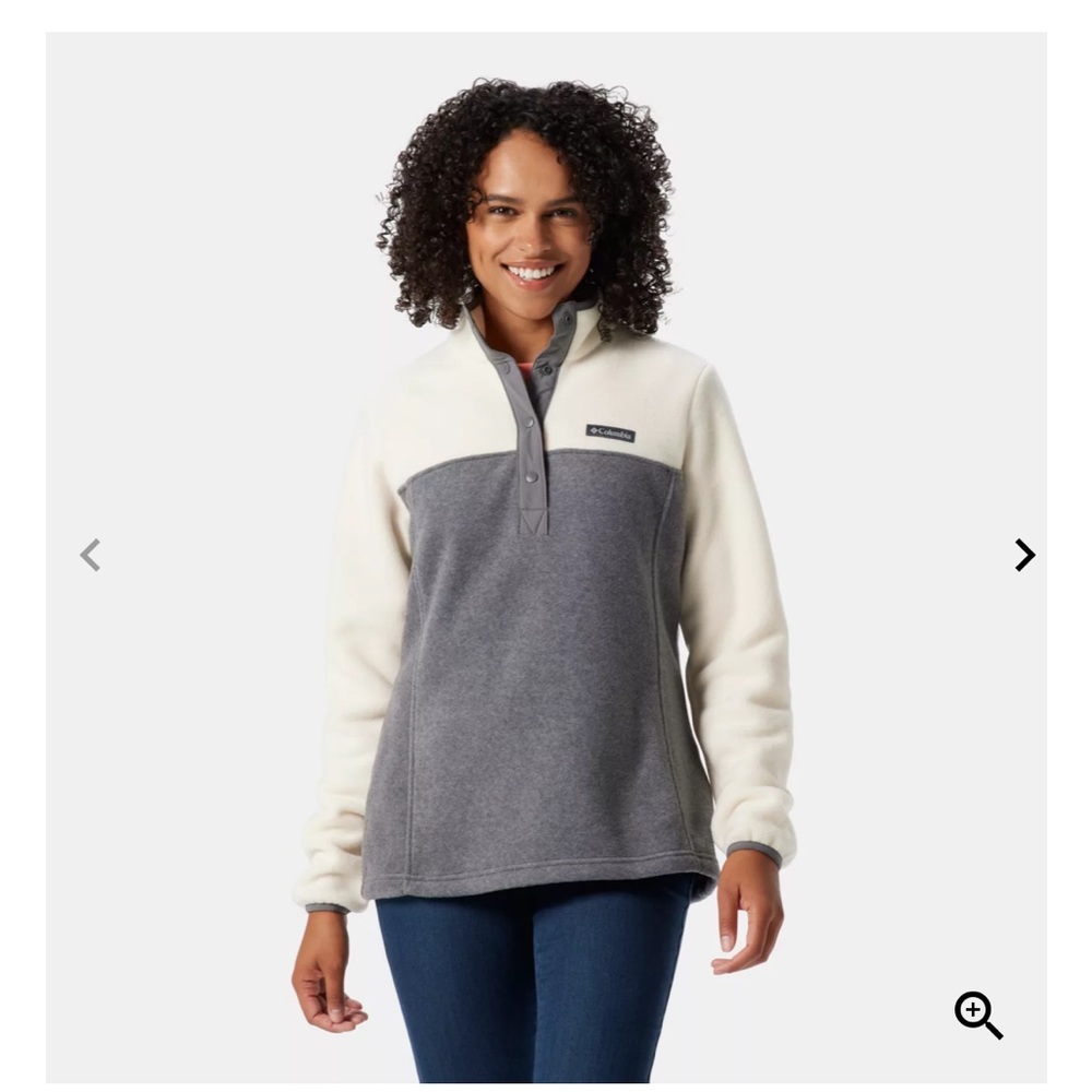 Columbia Benton Springs 1/2 snap fleece pullover!